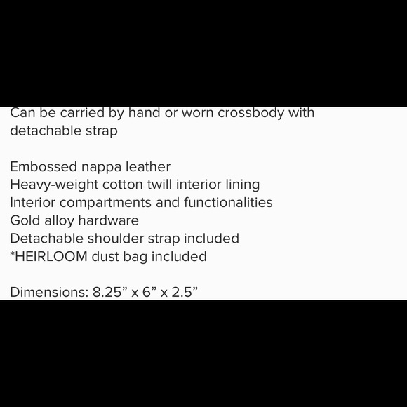 NEW HEIRLOOM Blush Pink Embossed Leather Bag - Picture 6 of 8